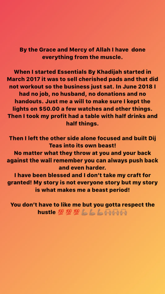 Respect the hustle!