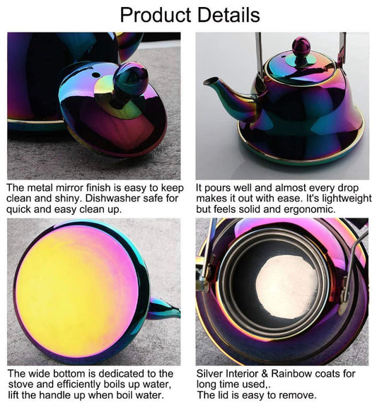 Rainbow Teapot